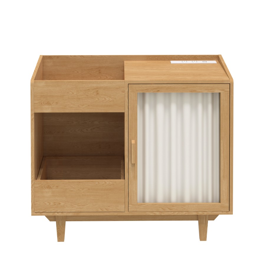 Plicata Media Cabinet